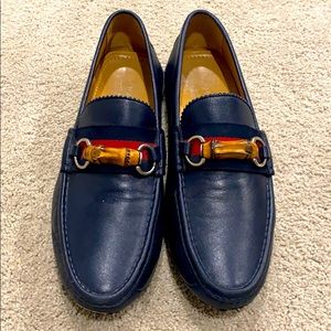 Gucci Mens Loafer/Driver (Navy Size 9)